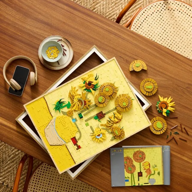 【LEGO 樂高】Art 31215 Vincent van Gogh－〈向日葵〉(花藝 梵谷 居家擺設 積木)