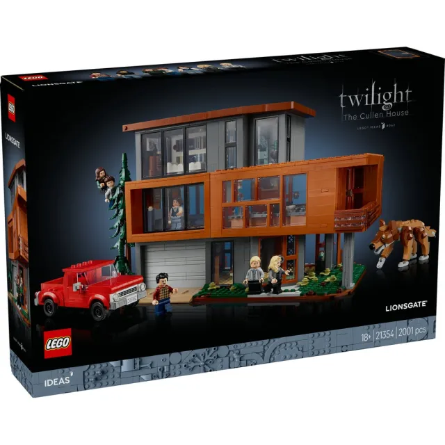 【LEGO 樂高】Ideas 21354 暮光之城庫倫之家(吸血鬼 居家擺設 積木 玩具模型)