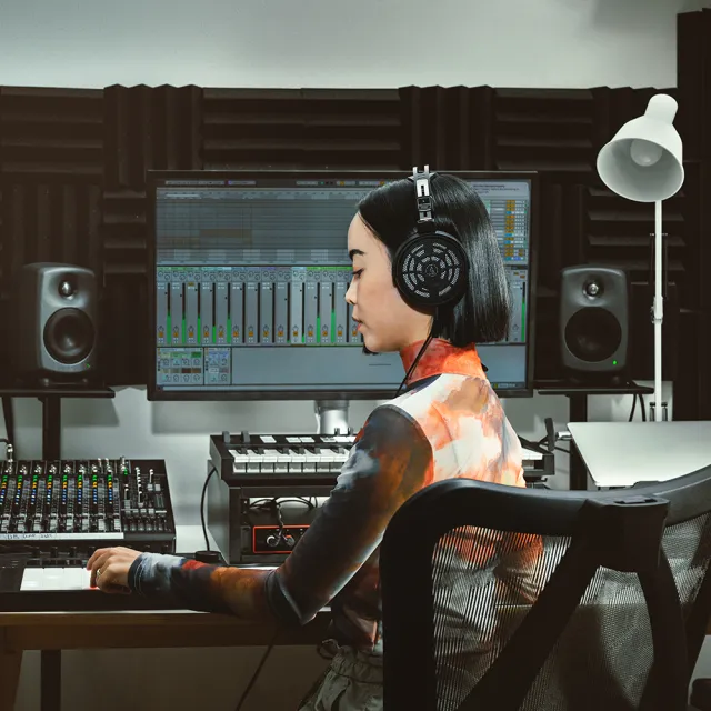 【audio-technica 鐵三角】ATH-R30x 開放式監聽耳機(ATH-R30x)