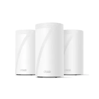 【TP-Link】Wi-Fi 7 BE22000 三頻 10G 真Mesh 無線路由器 分享器(支援AI筆電/透天厝/Deco BE85 三入組)