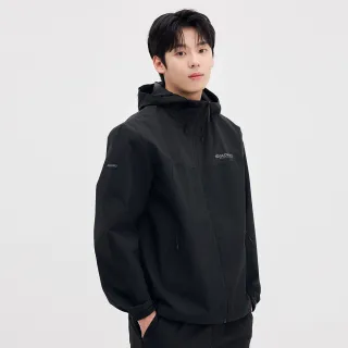 【Discovery Expedition】Bertex 男版連帽外套 機能外套 防風 防潑水 抗UV(DMWJ33051-BKS)