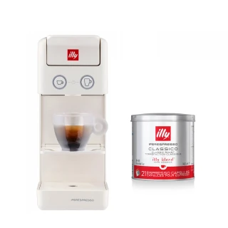 【illy】官方直營 Y3.3 膠囊咖啡機(白色)