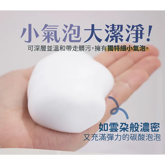 【古寶無患子】成分升級 碳酸洗髮慕斯2入 組合任選(去屑款/保濕款)