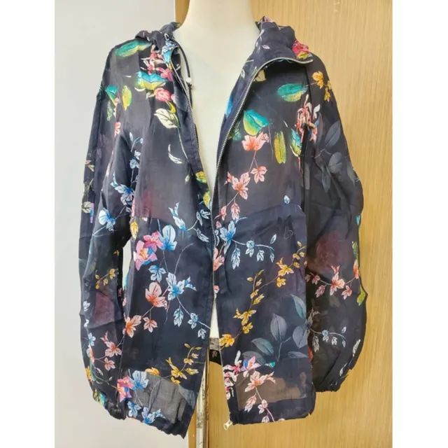 【SuperWands】花樣精品連帽拉鍊外套