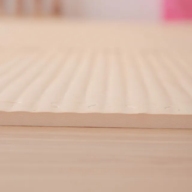 【PatoPato】居家草蓆紋1箱9片／60x60x1.2cm巧拼地墊／3款任選／附贈18條邊條(巧拼地墊／拼接地墊)