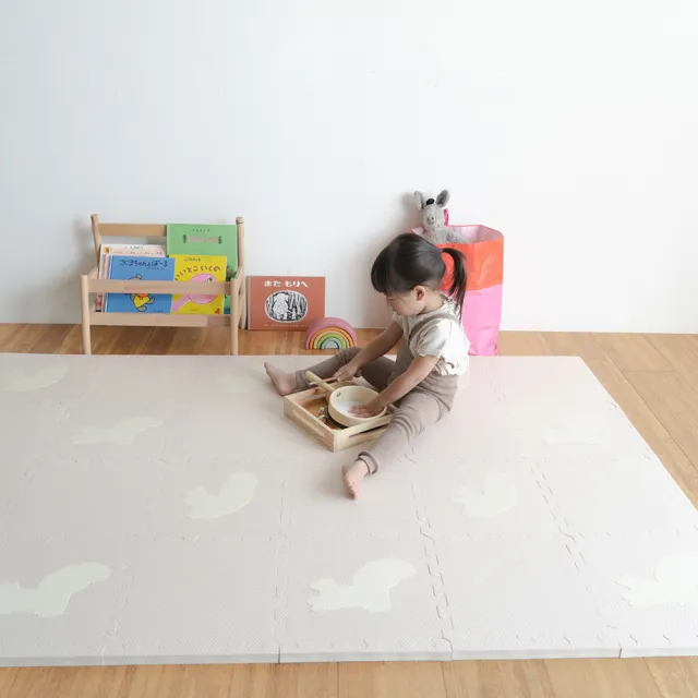 【PatoPato】兒童地墊30cm-8片/抗菌地墊/巧拼地墊/遊戲地墊(設計動物兩款任選)