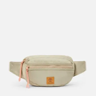 【Timberland 官方旗艦】中性象牙白休閒側背小包(A66WFY94)