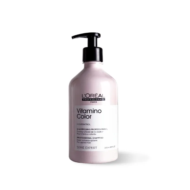 【L’OREAL 巴黎萊雅PRO】絲漾博飽和護色洗髮精500ml(護色/染後護色/持色/公司貨)
