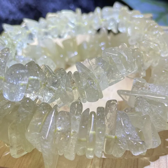 【Cozy 世界水晶原礦與茶】利比亞隕石隨形串 17mm 90-3(提升整體磁場 改善運勢)