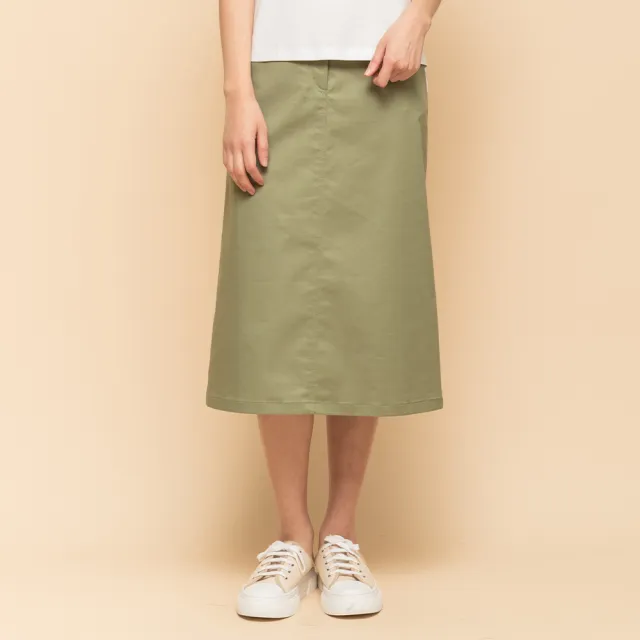 【perng yuh 芃諭名品】愜遊俐落 棉感 直筒裙(2025 SS Collection|4A春夏新品上市)