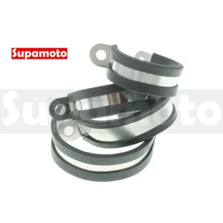 【Supamoto】不鏽鋼R型扣環—橡膠吊環(排氣管/SUS304/白鐵/束環/卡箍/卡扣/束帶/整線/理線/機車改裝用品)