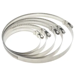 【Supamoto】不鏽鋼束環—電鍍(SUS304/白鐵/喉箍/卡箍/管束/束帶/排氣管/防燙蓋/管夾/機車改裝用品)