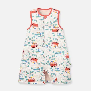 【mamaway 媽媽餵】抗菌防踢被 薄款 拉鍊 0-24M(嬰幼兒防踢背心)