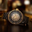 【Rado 雷達表】101同款 金焰Captain Cook庫克船長300米鏤空腕錶43㎜-加8重豪禮 R01(R32192152)