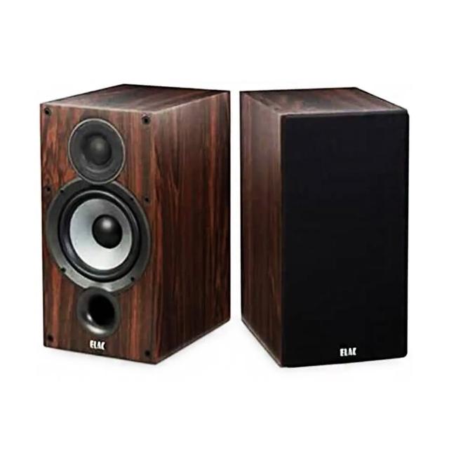 【ELAC】DB52 書架式 木紋色(5.25吋環繞喇叭一對 釪環公司貨 保固三年)
