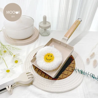 【MOODI】日式原木不沾玉子燒鍋IH爐可用鍋(可拆好收納/不挑爐具/礦岩不沾)