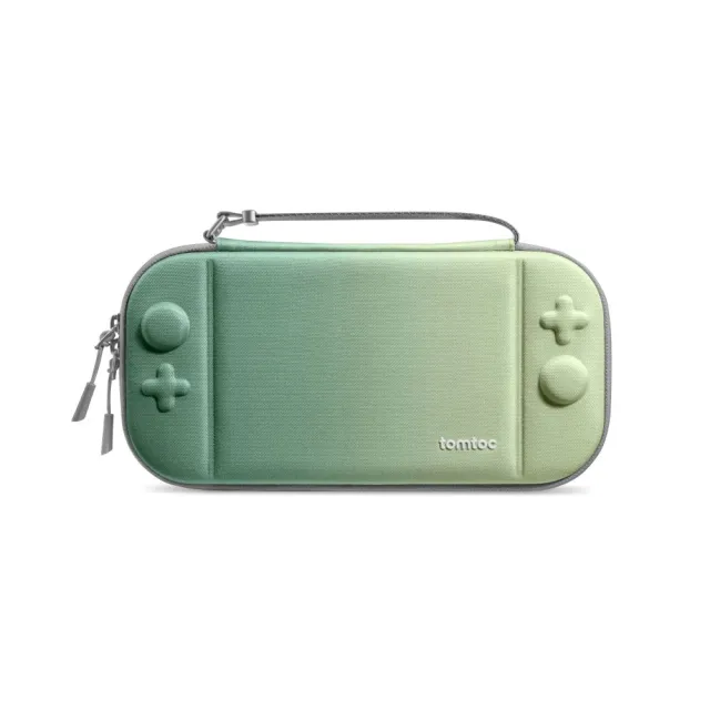 【tomtoc】玩家首選二代 Switch 2 森林綠(主機收納包、硬殼、軍規防摔)