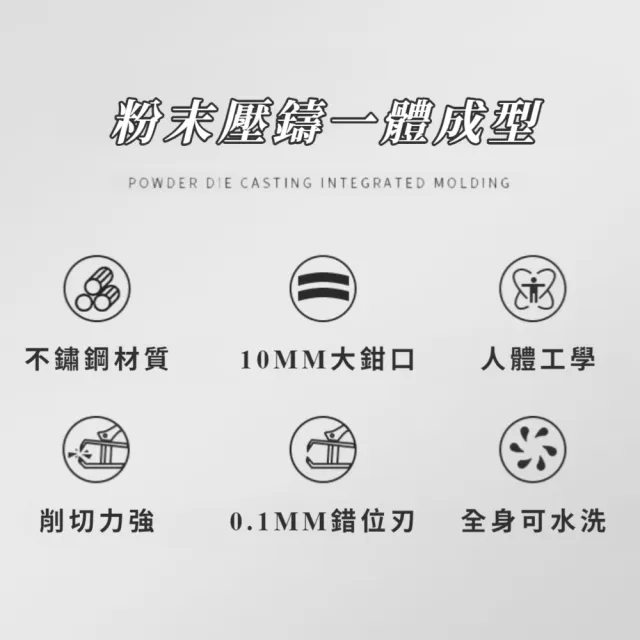 防飛濺大開口不鏽鋼指甲剪套組(指甲鉗/刀 自鎖 便攜 美甲師 挫甲刀 修甲 鋒利 水洗 鑰匙孔)