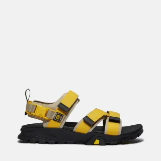 【Timberland 官方旗艦】男款黃色Garrison Trail後帶式涼鞋(A6DXTETU)