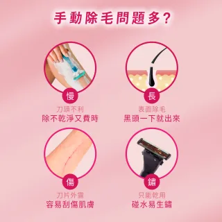 【Philips 飛利浦】淨柔絲滑美體刀修容全配組(BRE740/90)