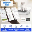【MAGICSCOOP 魔鏟】智能APP自動款貓砂機 自動貓砂盆-M1 Pro 控砂墊套餐(1000萬責任險-貓砂機經過NCC認證)
