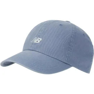 【NEW BALANCE】NB Hat  帽子 老帽 棒球帽 鴨舌帽 男 女 藍色(LAH51004DUS-F)