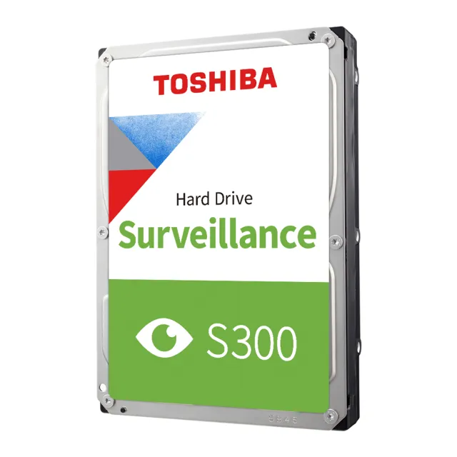 【TOSHIBA 東芝】S300 4TB 3.5吋 5400轉 128MB AV影音監控內接硬碟 (HDWT840UZSVA)