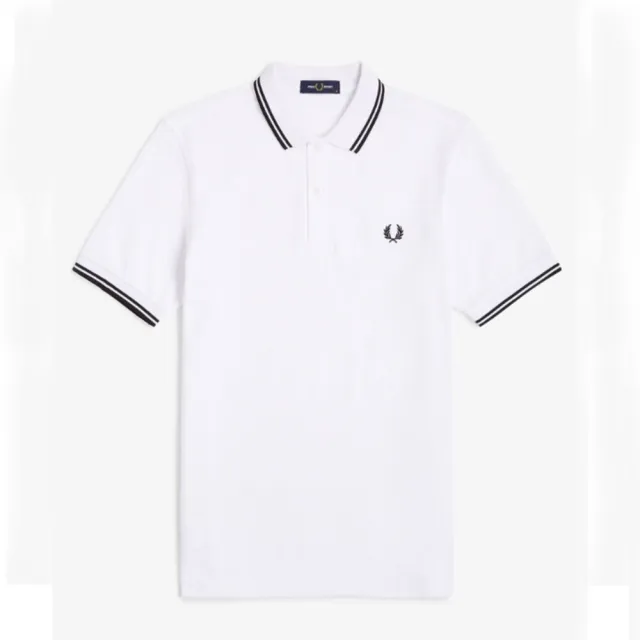 【FRED PERRY】男生 POLO衫 經典刺繡LOGO 麥穗 桂冠 短