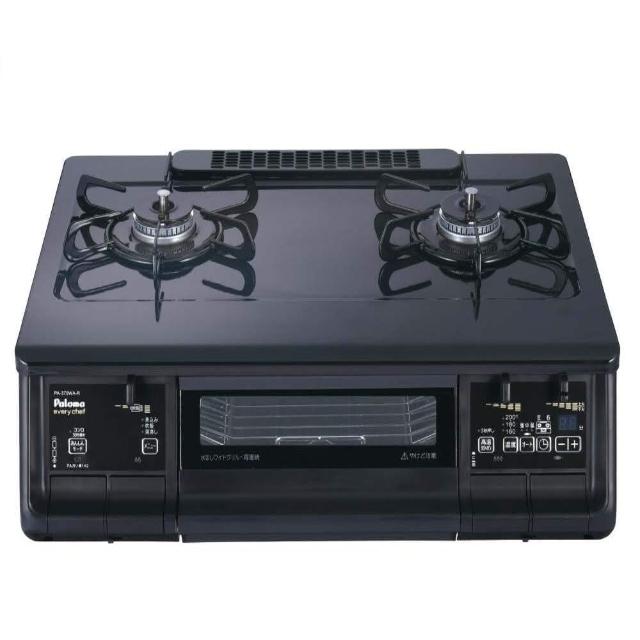【PALOMA 百熱美】日本製 台爐爐連烤 PA-370WA-L NG1 左大火天然瓦斯(含基本安裝)