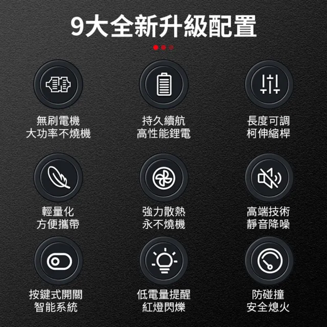 【小達】割草機 牛津繩割草機 九吋無刷款（五節兩電）全套配件(割草機/打草機)