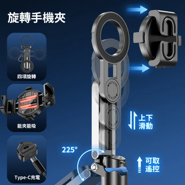 【PowerRider】P15 MINI 手機自拍桿(手機自拍)