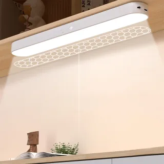 【伊德萊斯】磁吸式LED護眼檯燈 三檔調光 長條吸頂燈 42CM(LED燈 小夜燈 臥室床頭燈)