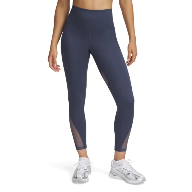 【UNDER ARMOUR】UA 女 Vanish Elite Vent 緊身九分褲_1389871-044(藍紫色)