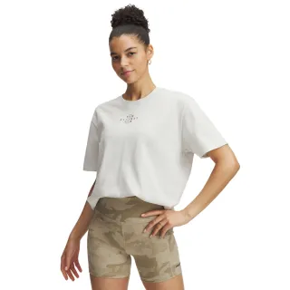 【UNDER ARMOUR】UA 女 Pjt Rock Campus 短袖T-Shirt_1389717-114(白色)