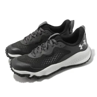【UNDER ARMOUR】越野跑鞋 Charged Maven Trail 女鞋 黑 灰 緩震 運動鞋 UA(3026143101)