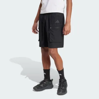 【adidas 愛迪達】運動 休閒 短褲 男褲 M CE Q2 PR C SH(JF3317)