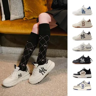 【MLB】MONOGRAM老爹鞋 學長鞋 Chunky Liner/Runner系列 道奇/紅襪/洋基隊(3ASXLM13N/SHCR/SXCM-多款任選)