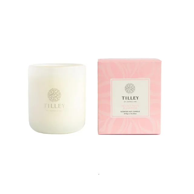即期品【Tilley 皇家特莉】澳洲原裝多巴胺大豆香氛蠟燭375g(共5款任選)