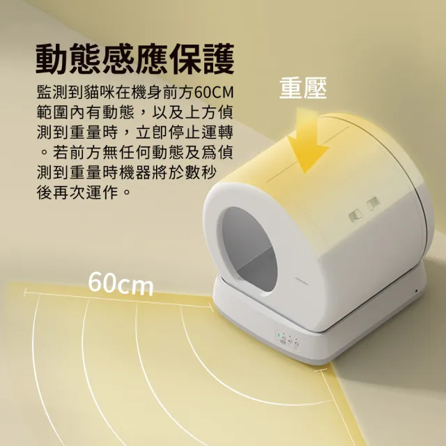 【UBPET】自動貓砂機C10 PRO-清新版 大全配(智慧監測 X AI 鏡頭 自動貓砂機/貓砂盆/UB PET)