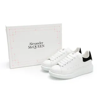 【ALEXANDER MCQUEEN】Alexander McQueen 麥昆小白鞋 黑尾