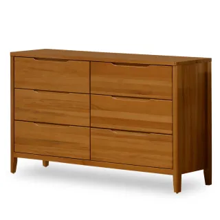 【時尚屋】米堤柚木4尺六斗櫃NM29-578(斗櫃)