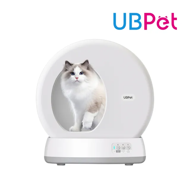 【UBPET】自動貓砂機 C10 PRO-清新版(智慧監測 X AI 鏡頭 自動貓砂機/貓砂盆/UB PET)