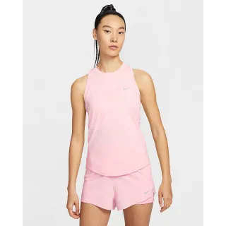 【NIKE 耐吉】背心上衣 運動背心 Dri-FIT 女款 AS W NK SWIFT DF TANK TOP 粉色(HQ0621607)