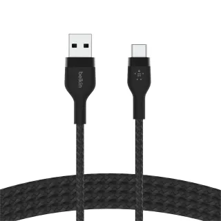 【BELKIN】BOOST↑CHARGE PRO Flex USB-A to USB-C 傳輸線 1M_4色(CAB010bt1M)