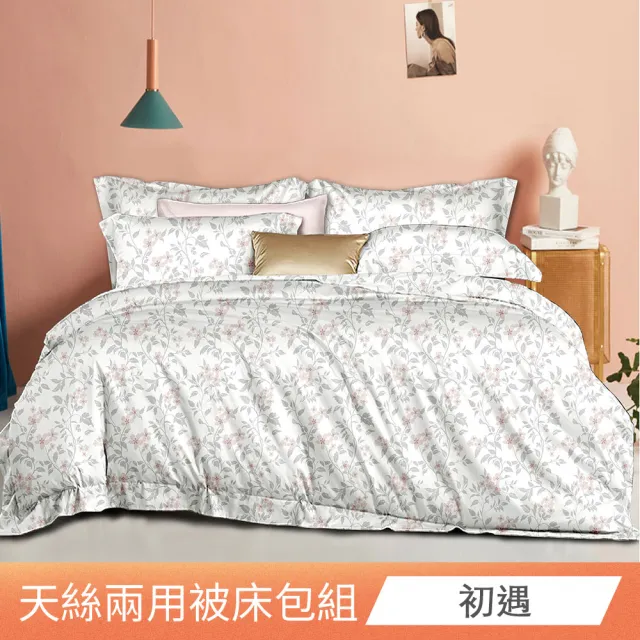 【日禾家居】萊賽爾天絲兩用被床包組-均一價(單/雙/加大_多款任選) 涼被/冷氣毯