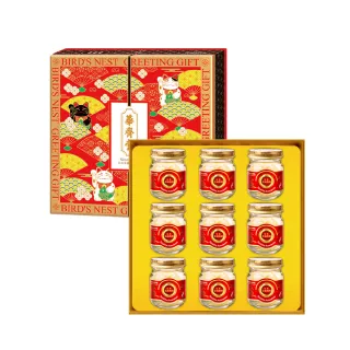【華齊堂】紅棗金絲燕窩禮盒超值組(3盒)