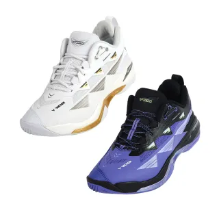 【VICTOR 勝利體育】羽球鞋 羽毛球鞋 寬楦 精選旗艦鞋款(C90NLite A/JC 白/自由紫+黑)