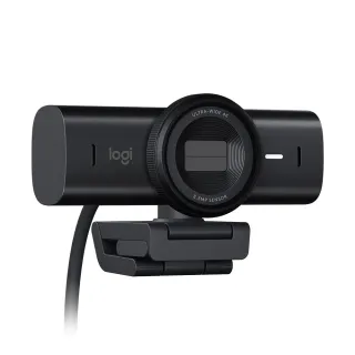 【Logitech 羅技】MX Brio Ultra HD 網路攝影機視訊鏡頭 視訊攝影機(石墨灰)