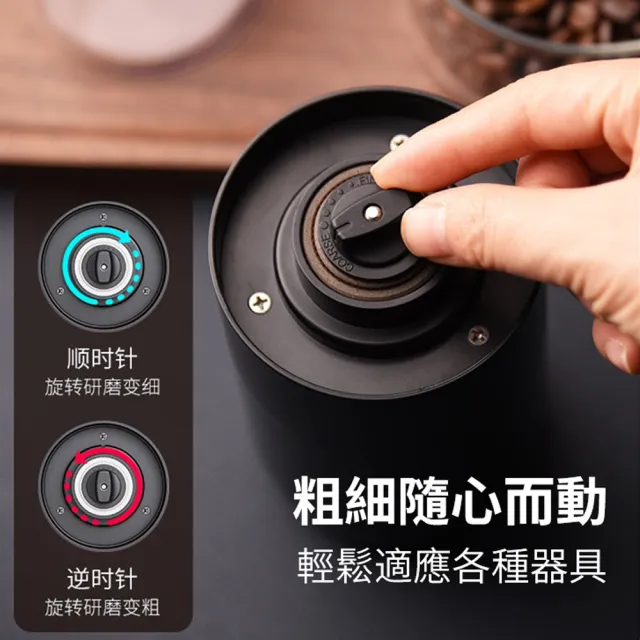 【ANTIAN】義式電動咖啡磨豆機 自動磨粉咖啡機 咖啡豆研磨機 小型咖啡機