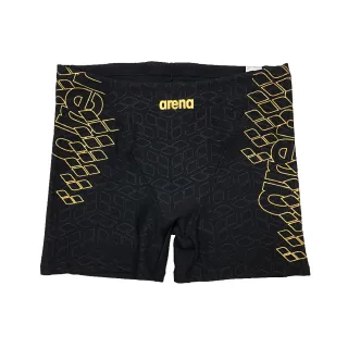 【arena】男平口四角 訓練款 TOUGH SUIT 專業運動平角泳褲 舒適速乾游泳褲 限量 秋冬新款(TMM2027M)